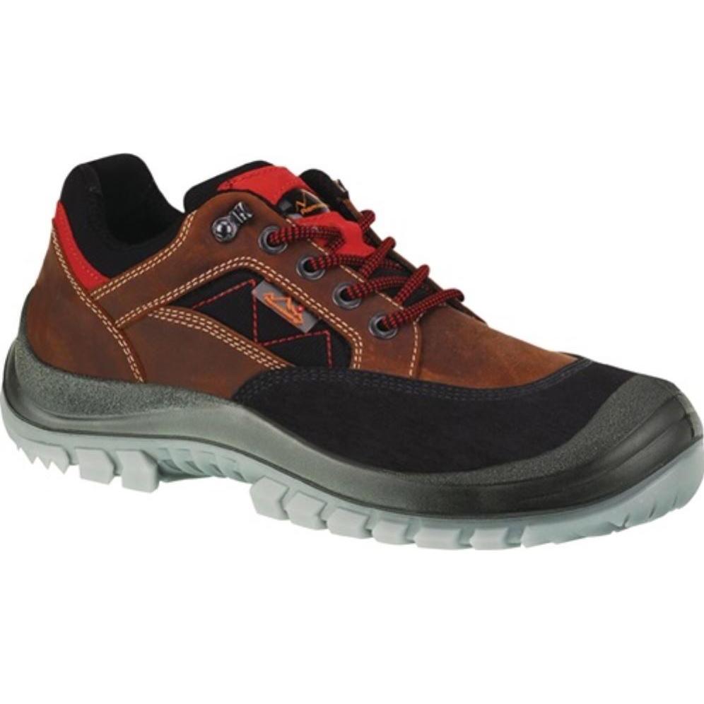 Remisberg, Sicherheitsschuhe, Sicherheitsschuh Nepal brown Grösse 42 braun S3 EN ISO 20345 Nubukleder (S3, 42)