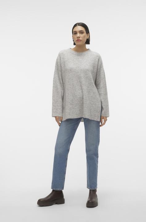 Immagine prodotto Vero Moda Scollo rotondo Pullover a spalla bassa Maglione lavorato a maglia (M)