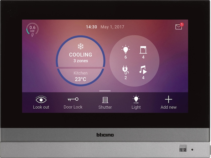 Actual product image Bticino MyHome Up (Wireless)