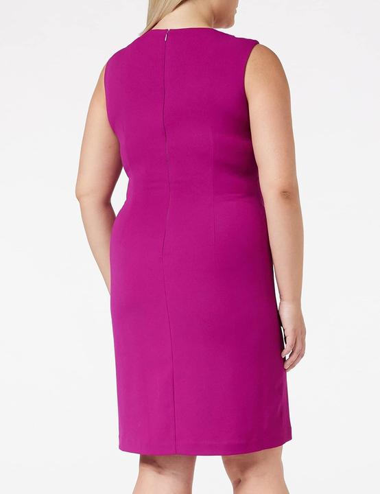 Actual product image Gina Bacconi Asymmetric Fringe Cocktail Dress with Hidden Back Zipper (46)