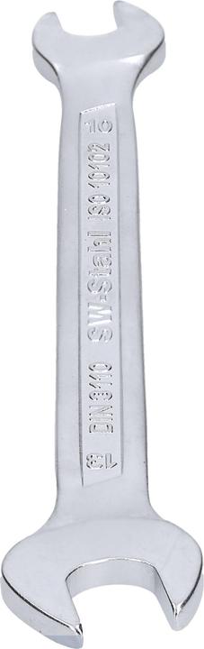 Actual product image SW-Stahl 00131L Double open-end spanner SW 10 and 13 mm I Open-end spanner I Open-end spanner open I Double (10 mm)
