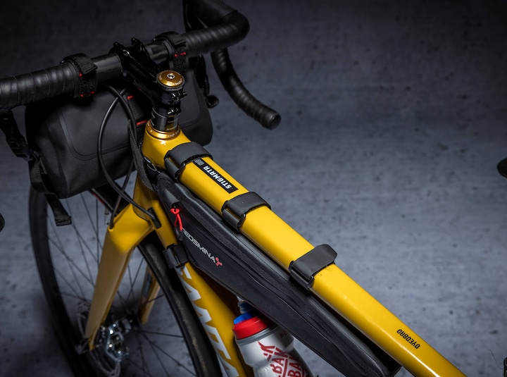 Actual product image Dyedbro Gravel Frame Protection Kit Clear - Black Matte