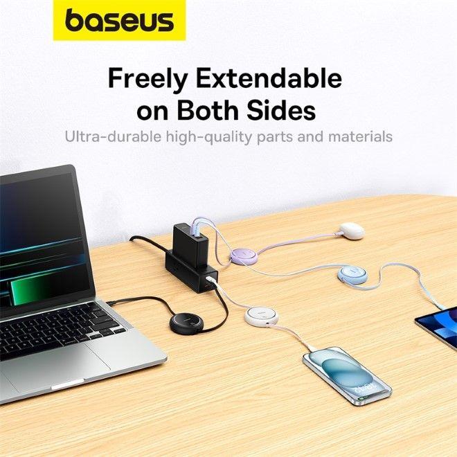 Actual product image Baseus Free2Draw SeriesUSB C — USB C (1 m, USB 2.0, 100 W)