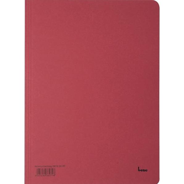 Bene, Mappe, Aktendeckel A4 Karton 250g/qm rot (A4, 1 x)