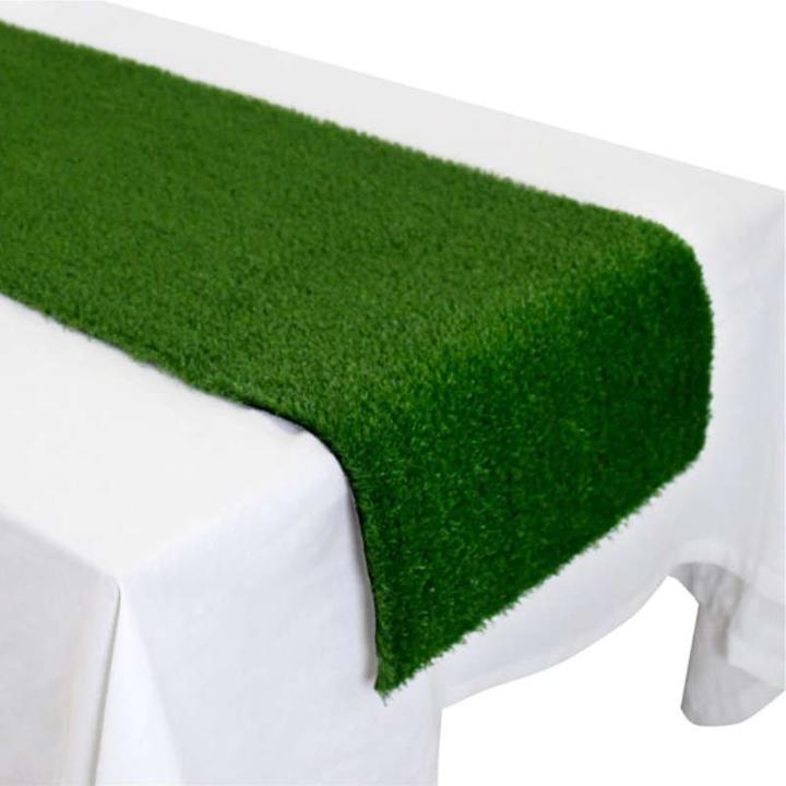 TALKING TABLES Mix & Match Grass Table Runner (150 x 150 cm)