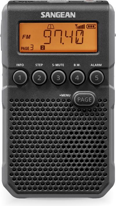 Actual product image Sangean DT-800 +BATT black (AM, FM)