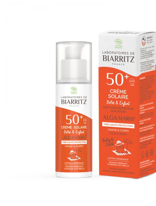 Image du produit Laboratoires de Biarritz Alga Maris (Crème solaire visage, SPF 50, 50 ml, 88 g)