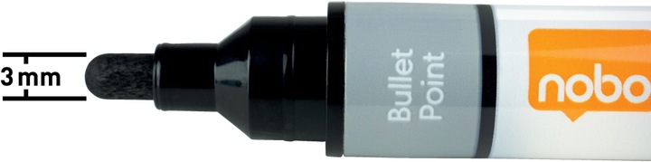 Image du produit Nobo N-marqueur Viscom 3mm 1915381 ass. 10 pièces (Multicolore, 3 mm, 10 x)