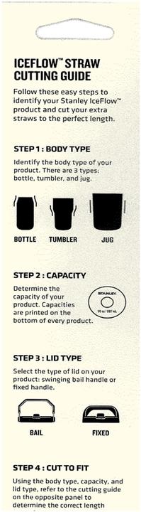 Immagine prodotto Stanley 1913 4er Set IceFlow Flip Strohhalme (4x)
