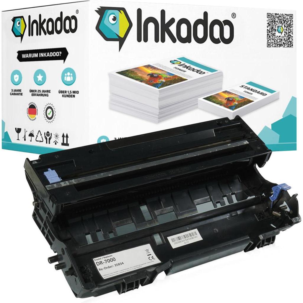 Inkadoo, Toner, Trommel kompatibel zu Brother DR-7000 Keine