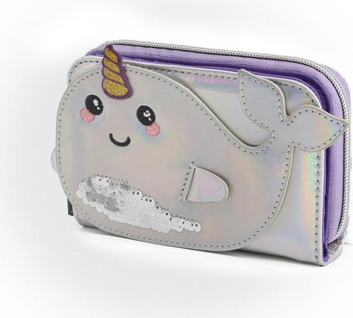 Actual product image Oh My Pop! Wallet Narwhal