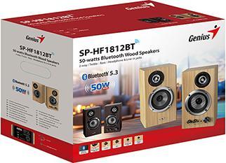 Actual product image Genius repro SP-HF1812BT / hellbraun / Holz / BT