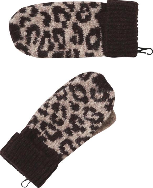 Actual product image Vertbaudet Mädchen-Set mit Leomuster: Mütze, Rundschal & Handschuhe (152, 158)