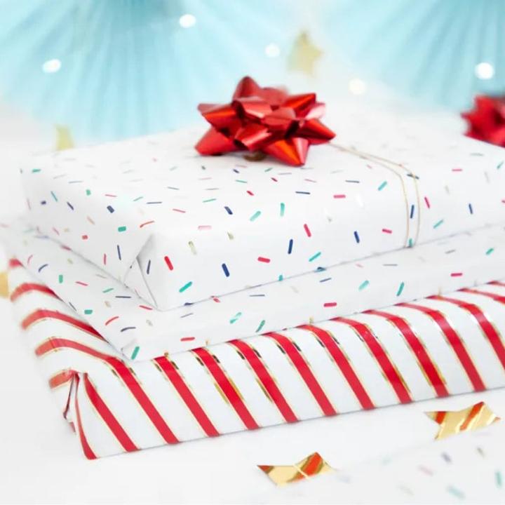 Produktbild Partydeco Wrapping paper - Sprinkle, 70x200cm (1 pkt / 1 pc.) (1x)