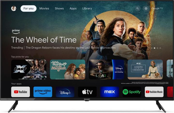 Image du produit Sharp 50GL4060E (50", LED, FWVGA)