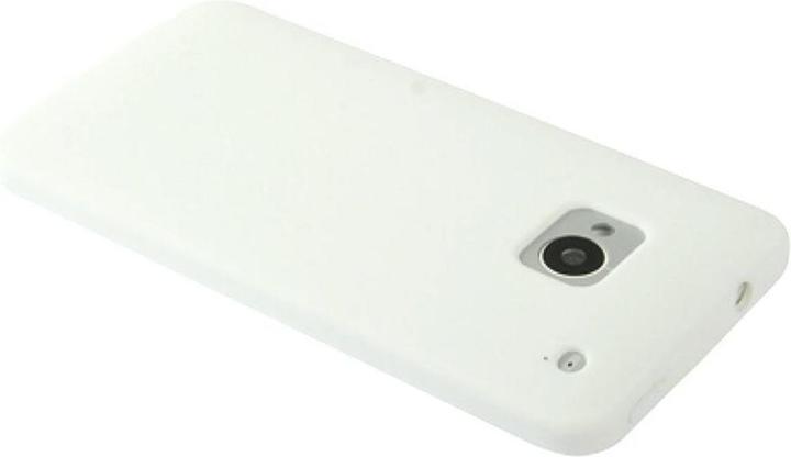 Produktbild König Design Schutzhülle Silikon Case für Handy HTC One M7 Weiss (OnePlus X)