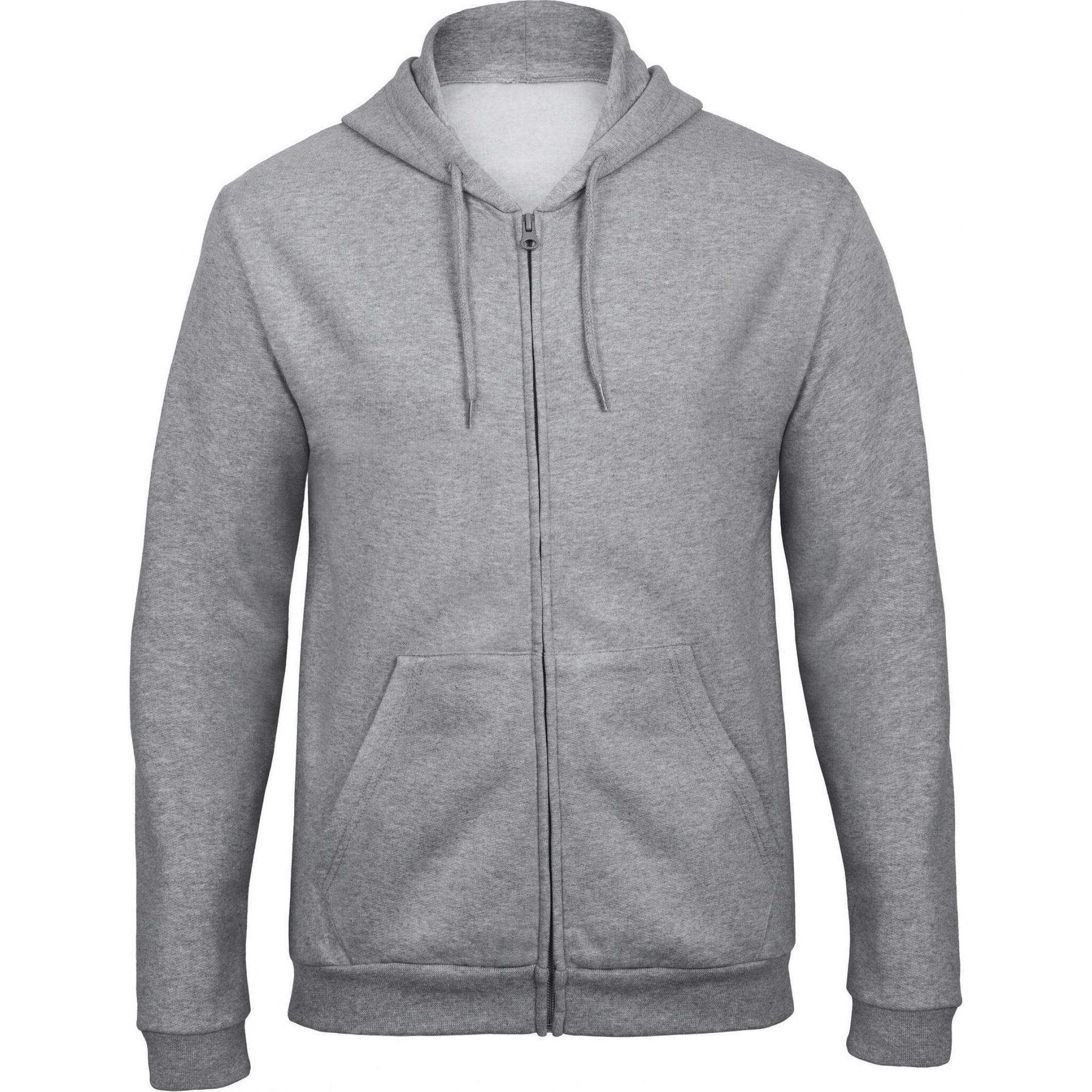 B&C, Herren, Pullover, ID.205, Grau, (M)
