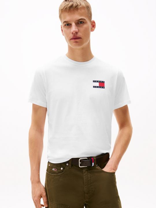 Actual product image Tommy Jeans Tjm Slim Essential Flag Tee Ext (M)