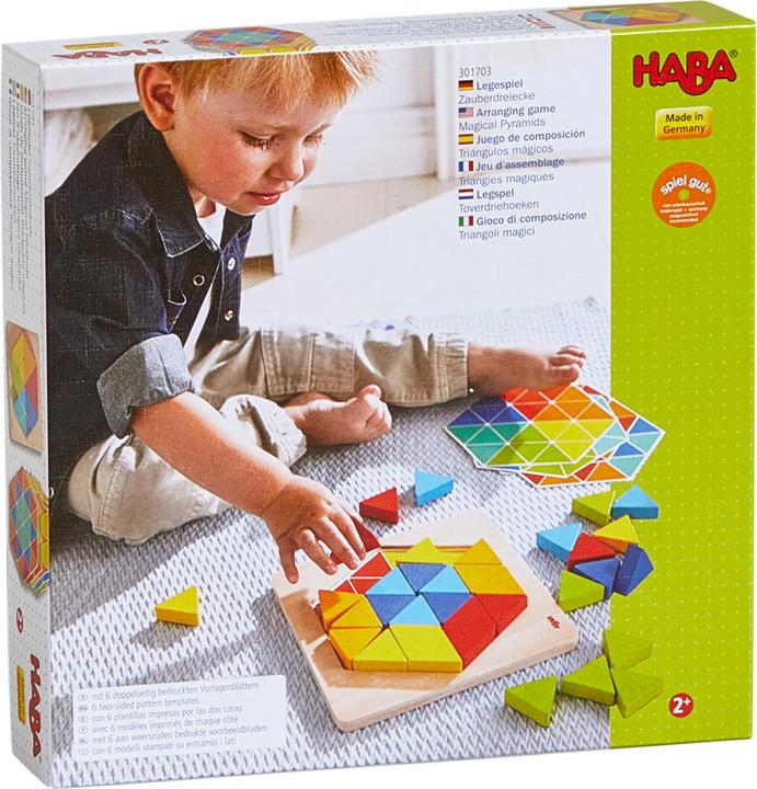 Immagine prodotto Haba Triangoli magici (Francese, Inglese, Spagnolo, Italiano, Olandese, Tedesco)