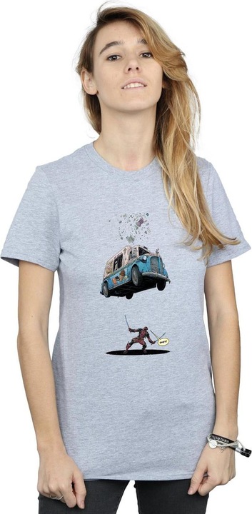 Immagine prodotto Deadpool Ice Cream Maglietta Ampia Donna (L)