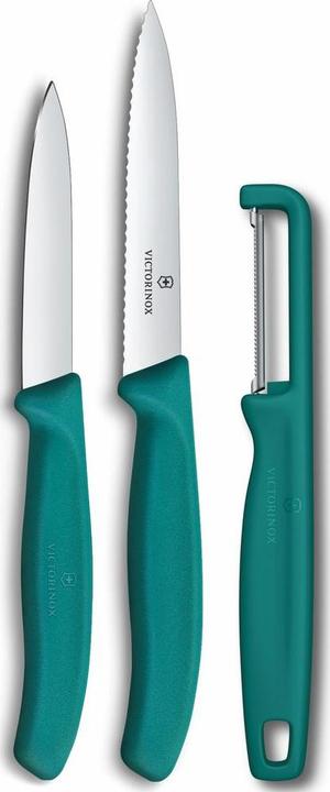 Produktbild Victorinox Gemüsemesser m.I-Sch. grün 3t (10 cm)