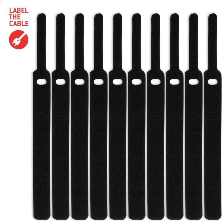 Label-the-cable LTC Basic Straps (Velcro cable ties, 170 mm, 10 pcs.)