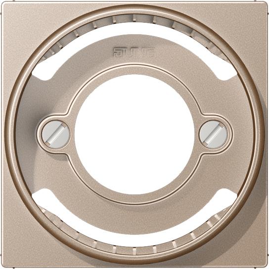 Actual product image JUNG Centre plate Lichtsig AS/A champ glz A537BFPLCH