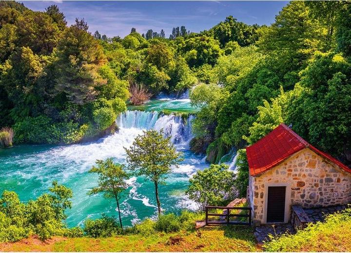 Image du produit Alipson Puzzle Puzzle 1000 pièces Cascades de Krka, Croatie (1000 pièces)