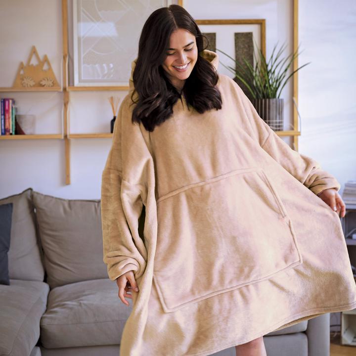 Produktbild Heat Holders Oversized Hoodie Decke | Plüsch Blanket, Pullover Decke Fleece (One Size)
