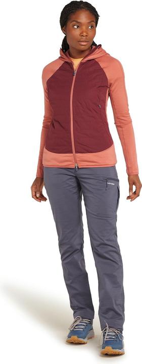 Produktbild Icebreaker Women Merino Mer Quantum Hybrid LS Zip Hoodie (L)