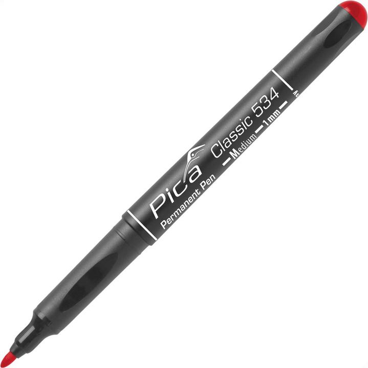 Actual product image Pica Permanent-Pen M, 1,0mm red (1x)