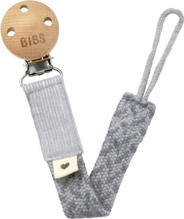 Immagine prodotto Bibs Catena a manichino intrecciata, Nuvola/Ferro (1 x)