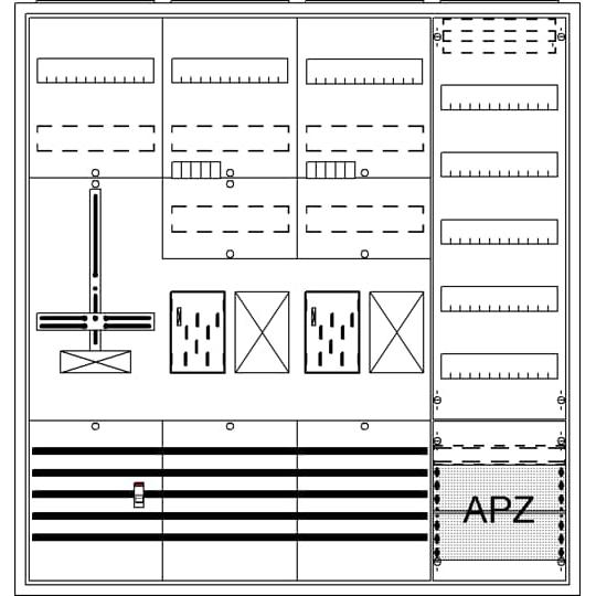 Striebel & John, Verteilerschrank Zubehör, Striebeljohn Ba47fh