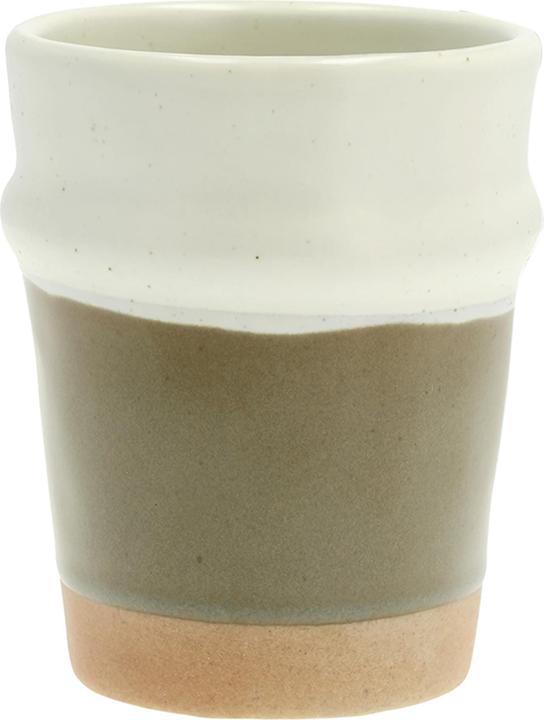 Actual product image Villa Collection Evig 350 ml coffee mug, 2 pieces, cream/rust brown (350 ml, 2 x)