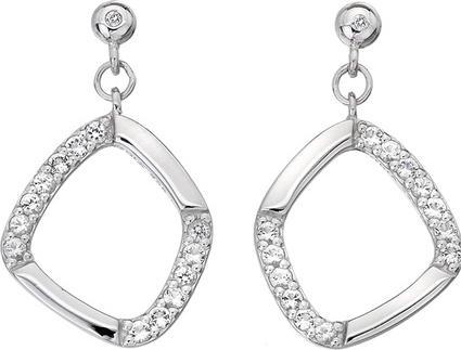 Immagine prodotto Hot Diamonds Orecchini d'argento scintillanti con diamanti Behold DE646