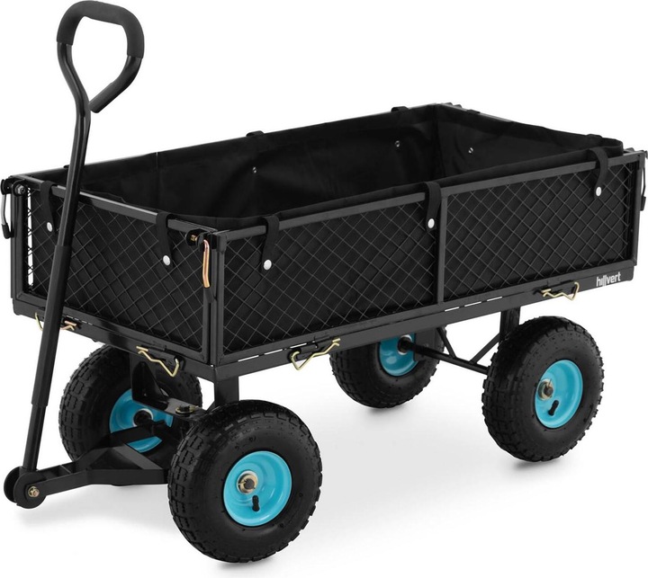 Produktbild Hillvert Bollerwagen faltbar Handwagen Gerätewagen Transportwagen 300 kg Gartenwagen