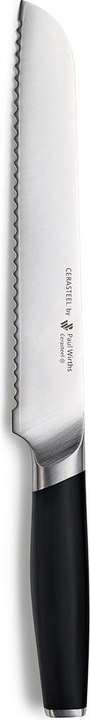 Produktbild Paul Wirths Bestecke CERASTEEL Brotmesser, schwarz (20 cm)