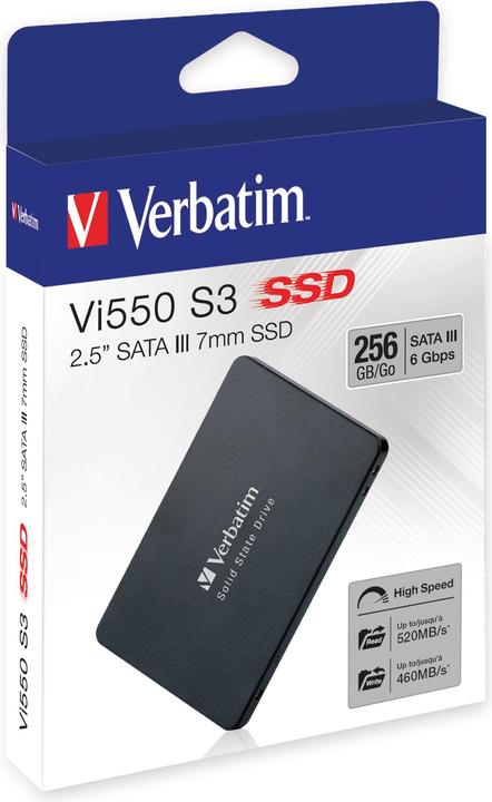 Productafbeelding Verbatim Vi550 S3 (256 GB, 2.5")