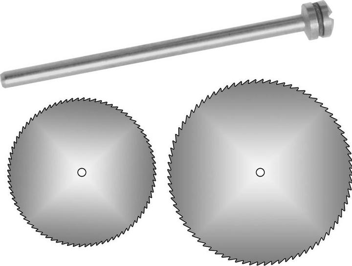 Produktbild Donau 2 Kreissägeblätter Ø 12+19mm Dorn