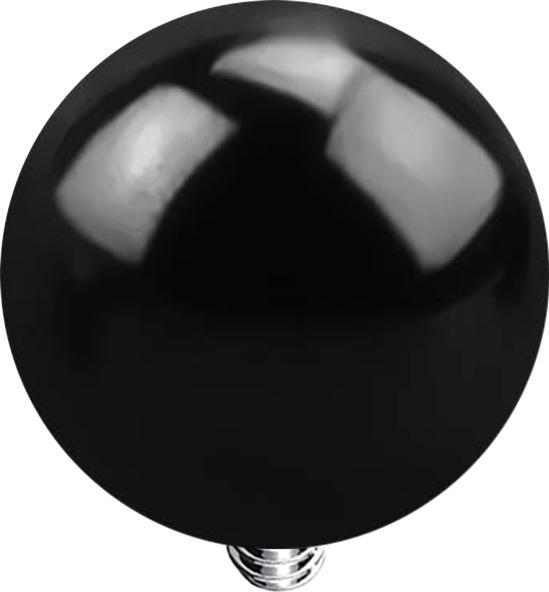 Immagine prodotto Star Piercing Sfera di ancoraggio dermico nera con rivestimento in titanio (Acciaio chirurgico 316L, senza ottone)