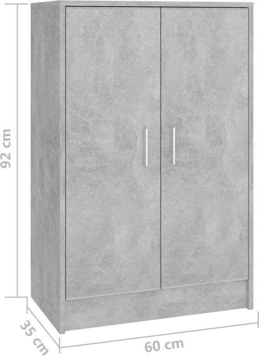 Actual product image vidaXL Jakob (35 x 60 x 92 cm)