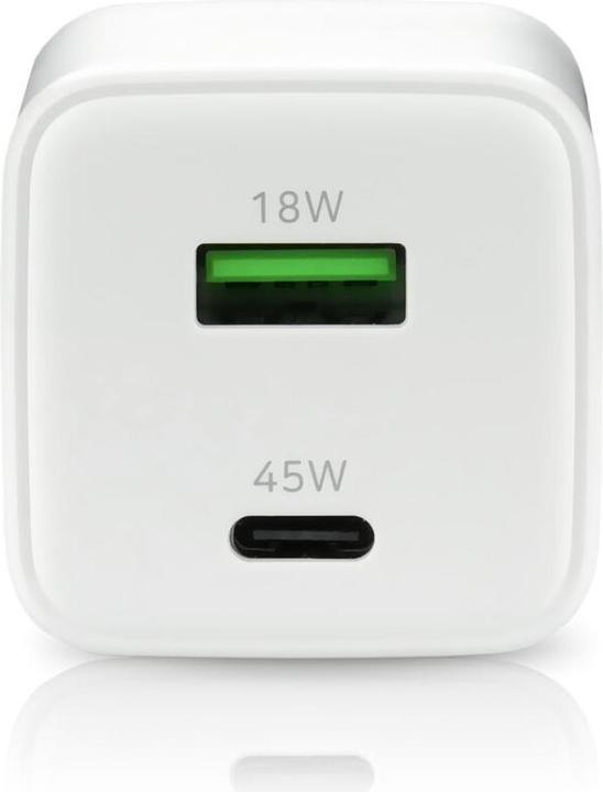 Actual product image Everactive Netzadapter 45W 1xUSB 1xUSB-C SC-450Q (45 W, 2 ports)