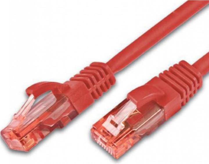 Actual product image Wirewin Patch cord: UTP 7m red (U/UTP, CAT6, 7 m)
