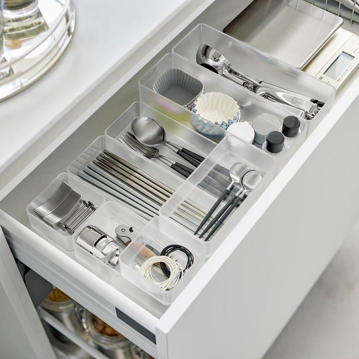 Actual product image Yamazaki Stackable organiser M (set of 2) TOWER