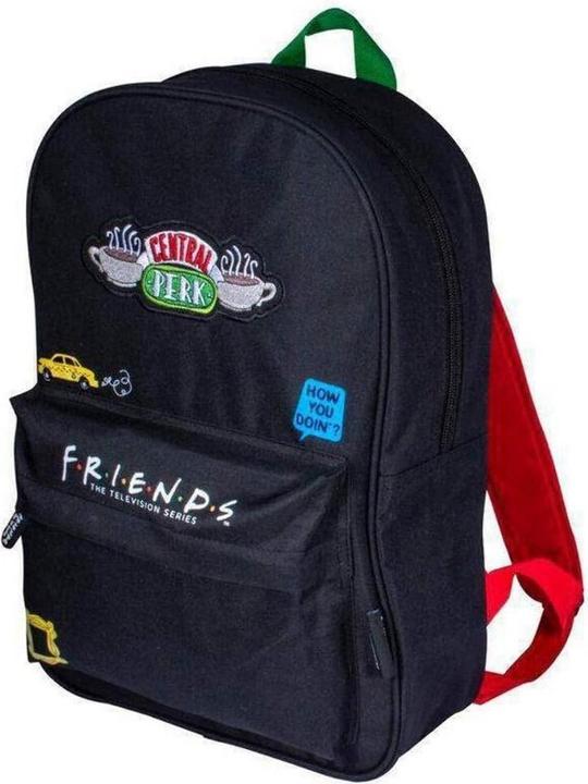 Actual product image Friends Embroidered Patch Backpack