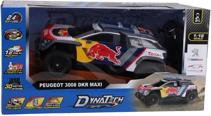 Actual product image Dynatech Radio-controlled car Peugeot 2.4G 3008 DKR MAXI