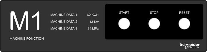 Actual product image Schneider Electric Labelling field, for sticking on, ZBYLECUST07