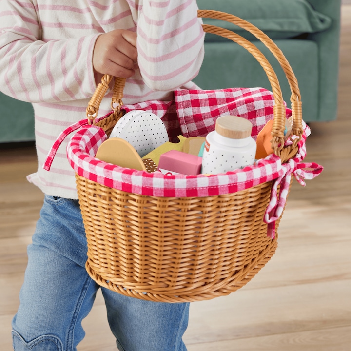 Productafbeelding Fisher-Price Houten picknickmand set