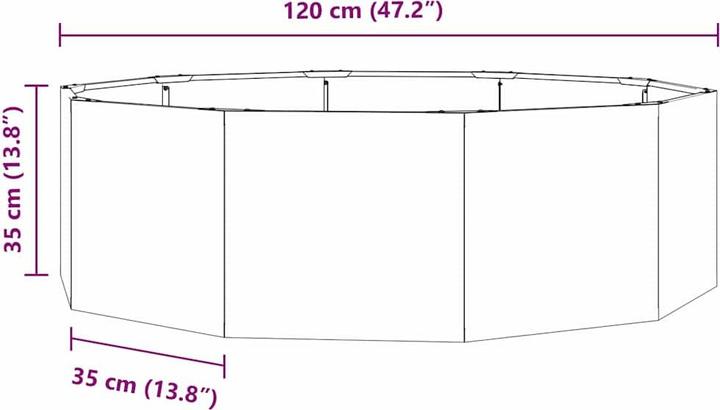 Produktbild vidaXL Garten-Pflanzgefäss