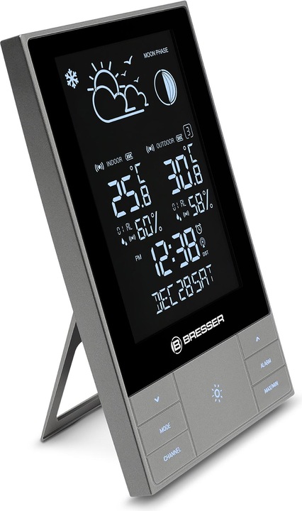 Immagine prodotto Explore Scientific Bresser Optics ClimateTemp NDV Antracite, Metallico, Argento LCD DC/Batteria